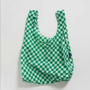 Baggu Green Check